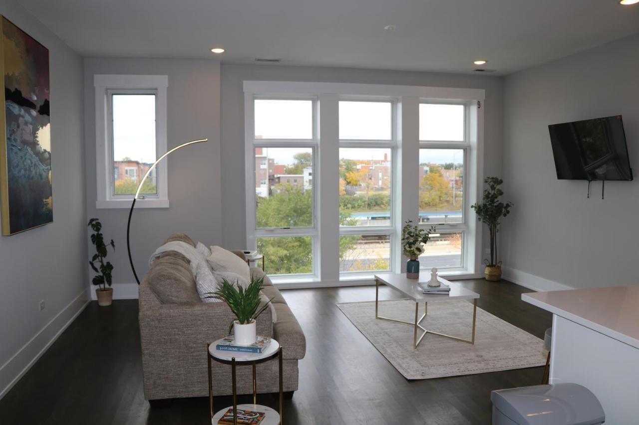 Апартаменты Chicago Exquisite Haven 2Bed 2Bath Near Downtown And United Center Экстерьер фото